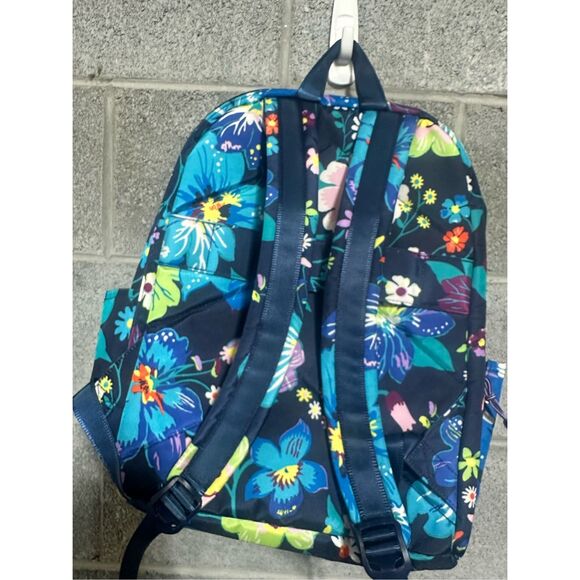 Vera Bradley Backpack Lighten Up Grand Firefly Floral Bag Water Repellent - Picture 4 of 9